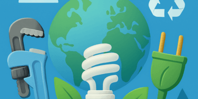 Eco-Friendly Solutions illustration